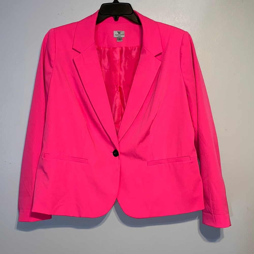 1X Neon Pink Blazer